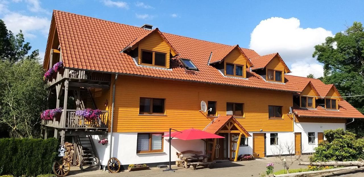 Betzemuehle 1 Bauernhof Apartment Altenschlirf Bagian luar foto